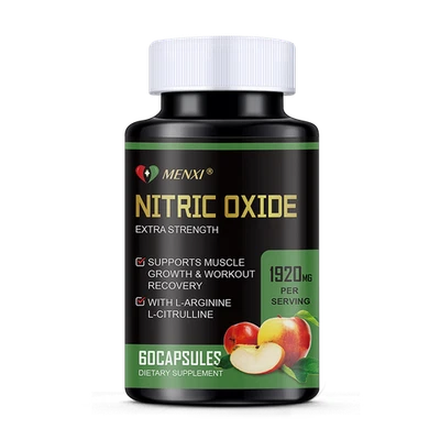 MENXI L-Arginin + L-Citrullin 1920 mg Kapseln – Training, Durchblutung, Muskelaufbau