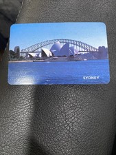 Vtg Single Swap Playing Card Sydney New South Wales Australia Opera House Harbor