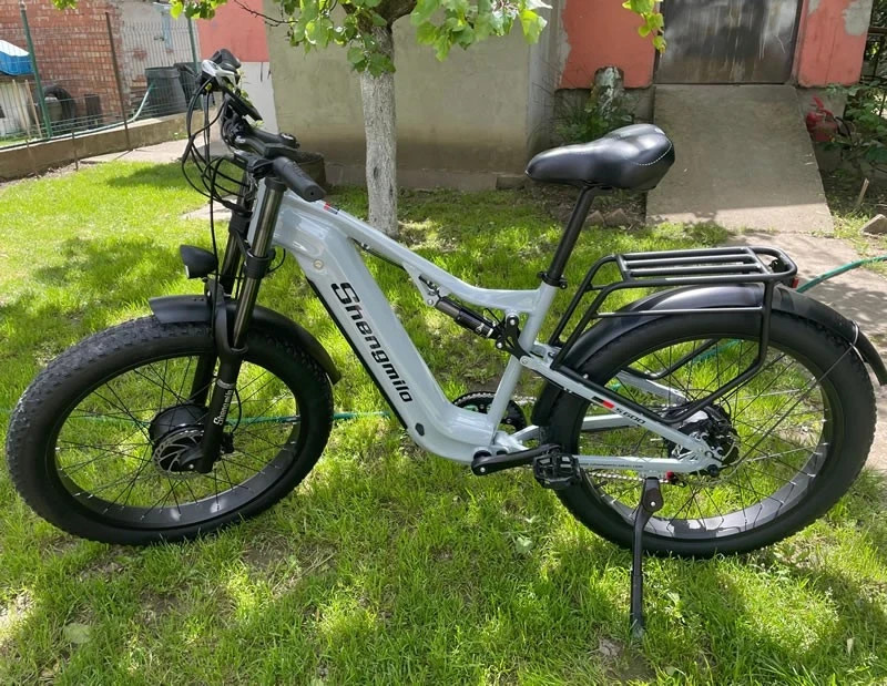Electric Bike 48V17.5AH 26" FatTyre Mountainbike Dual Motor 