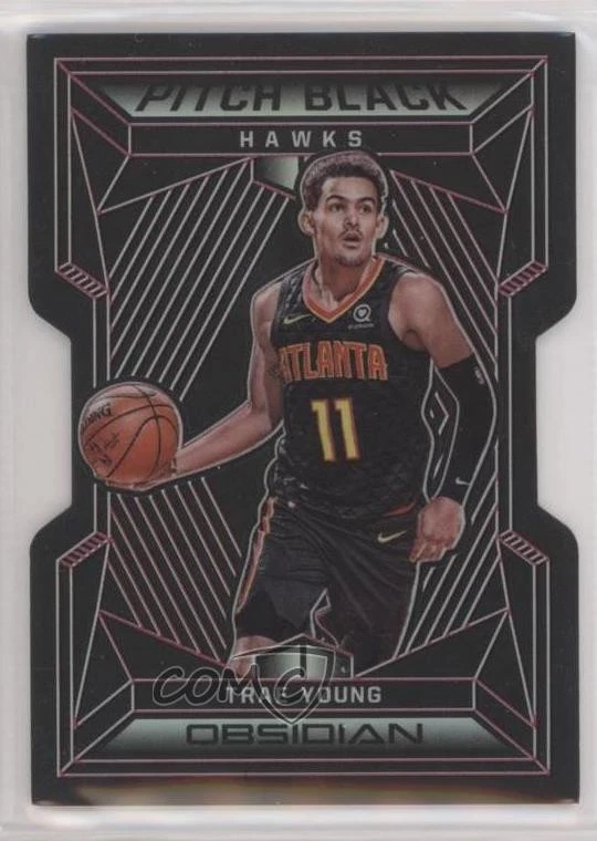Trae Young 2018-19 Panini Noir Shadow Sig Autograph #27 /99 BGS