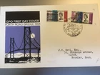 GB STAMPS RARE FIRST DAY COVER 1964 FORTH BRIDGE NORTH QUEENSFERRY PHOSPHOR