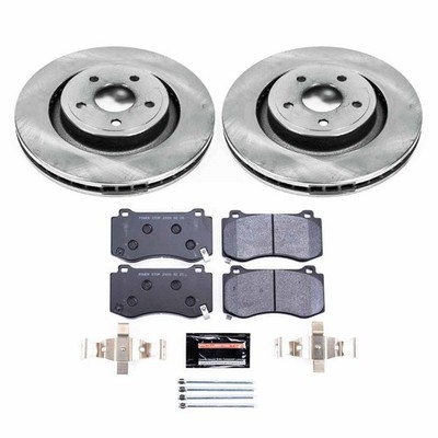 Power Stop TDBK2924 Track Day High-Performance Brake Pad & Disc Brake Rotor Kit