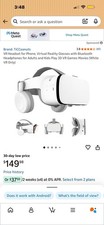 VR Headset 3D Glasses Virtual Reality Gaming Movie Headset for Phone