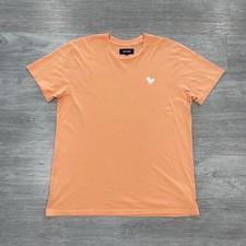 Bad Birdie Shirt Adult Size XL Orange Short Sleeve Crew Neck Cotton Golf Golfer