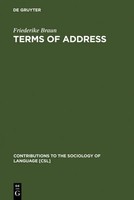 Friederike Braun | Terms Of Address | Buch | Englisch (1988) | Xiii