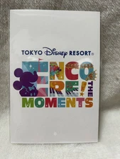 ◇ Disney Encore The Moments Exhibition Postcard Posca TDR Disney Resort