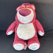 Disney Store Genuine Original Toy Story 3 Lotso Bear 15" Plush Stuffed Animal
