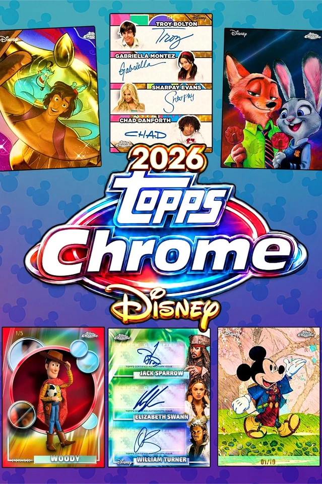 MASSIVE 3 CASE DISNEY CHROME HOBBY BREAK WITH RICKY HOT HANDS