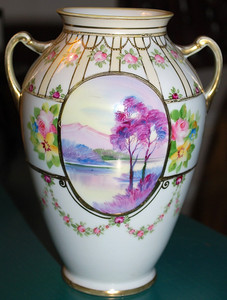 Nippon Vases Hand Painted | eBay