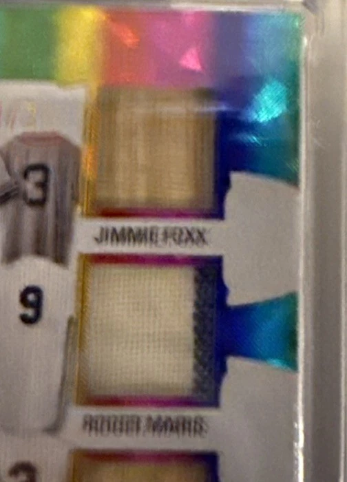 2025 Leaf Spectacular Baseball Heroes Foxx Maris Mays Judge Bonds McGwire ++ 3/3 - Image 3 of 4