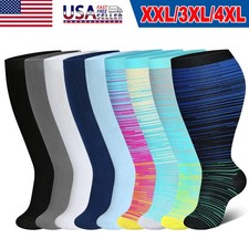 Plus Size Compression Socks 20-30 mmhg for Me...