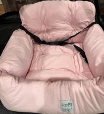 Dog Car Seat for Small Dogs Pet Booster Safety Seat Travel Car Bed