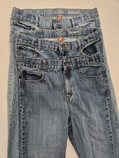 The Children's Place Lot Of 3 Sz 18 Slim Jeans Adjustable Waists Skny, Str,  BC