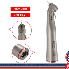 SANDENT Dental 1:4.2 Increasing Contra Angle Handpiece Fiber Optic External UD
