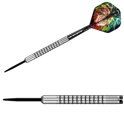 Mission Dominik Grüllich | Steeldarts 95% Tungsten | 23,5g | Dartpfeile Set