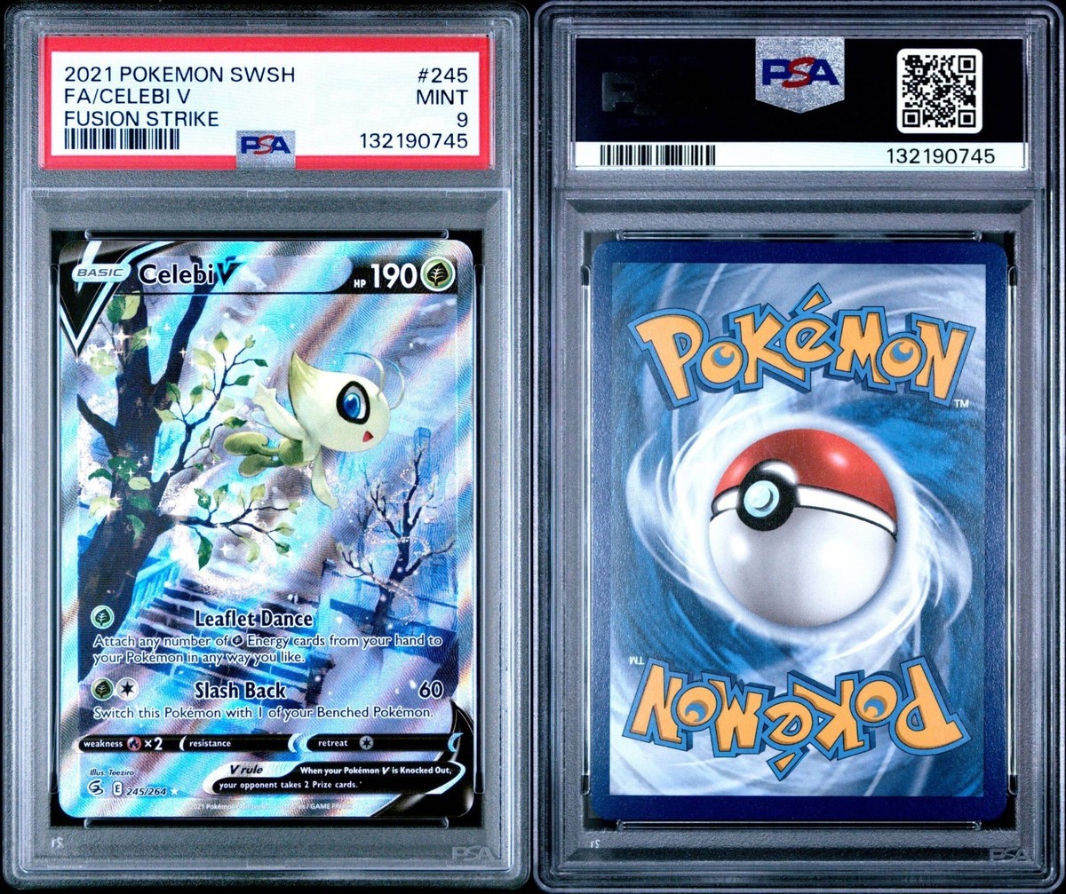 A★ Celebi V (Alternate Full Art) 245/264 Swsh08: Fusion Strike Holo