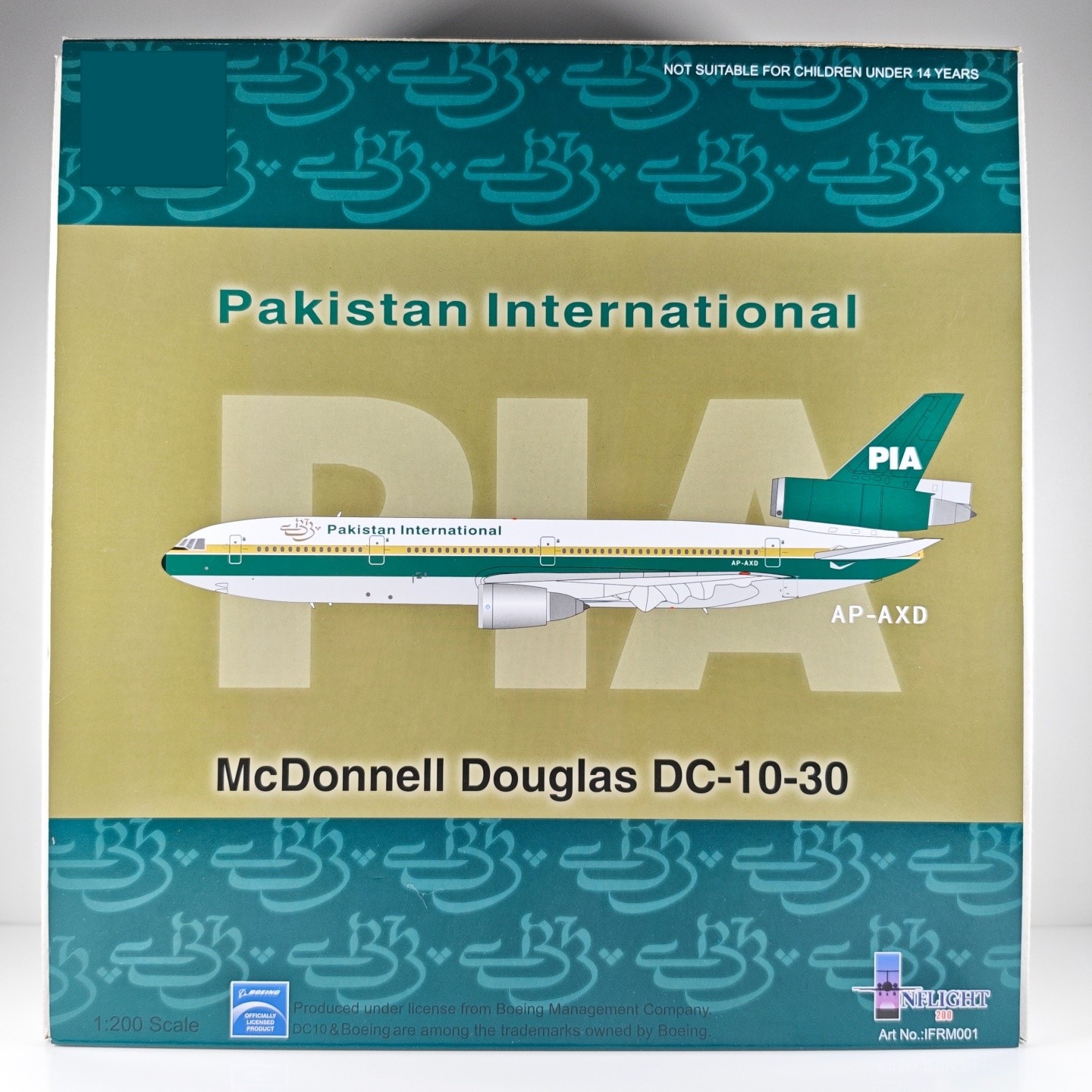 1:200 InFlight PIA DC-10-30 AP-AXD ​Passenger Airplane Diecast Plane Model