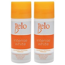 Belo Intense White Advanced Whitening Formula Antiperspirant Deodorant, 40ml x 2