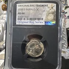 1938 Denver Buffalo Nickel 5C MS 66 NGC Original Bag Uncirculated Copper