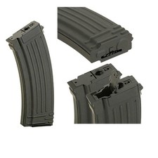 CYMA Airsoft AK Series Magazine 600rd Black Metal C.22 6mm BB