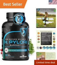 H. Pylori Support Probiotic with Mastic Gum - 60  Capsules for Gut Health