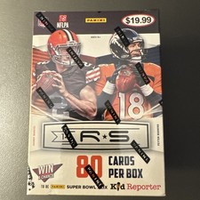2014 Panini NFL Football Rookies & Stars Factory Sealed Blaster Box (80 Cards)