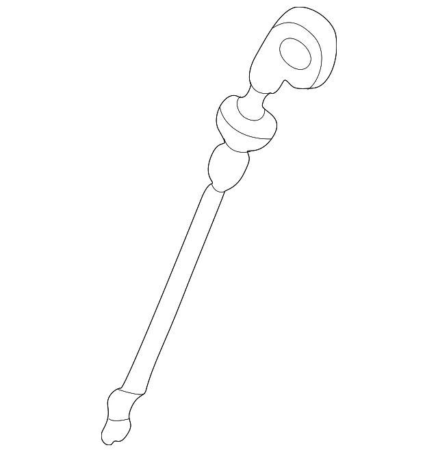 正品日产 2000 - 2003 年日产 Sentra - Dipstick 11140-4Z00J — 第 2/3 张图片