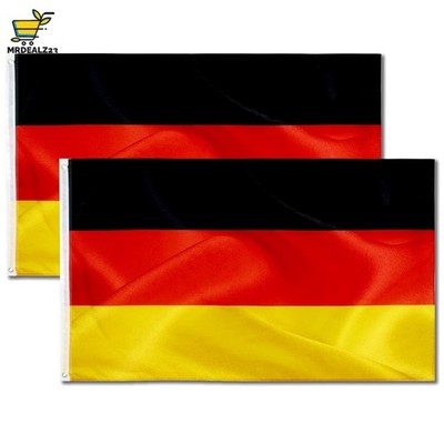 Flagge 90x150cm wetterfest Polyester Fahne 2 Stück Outdoor