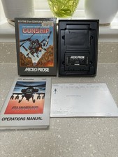 Gunship Commodore 64 128 Big Box Cassette Game C64
