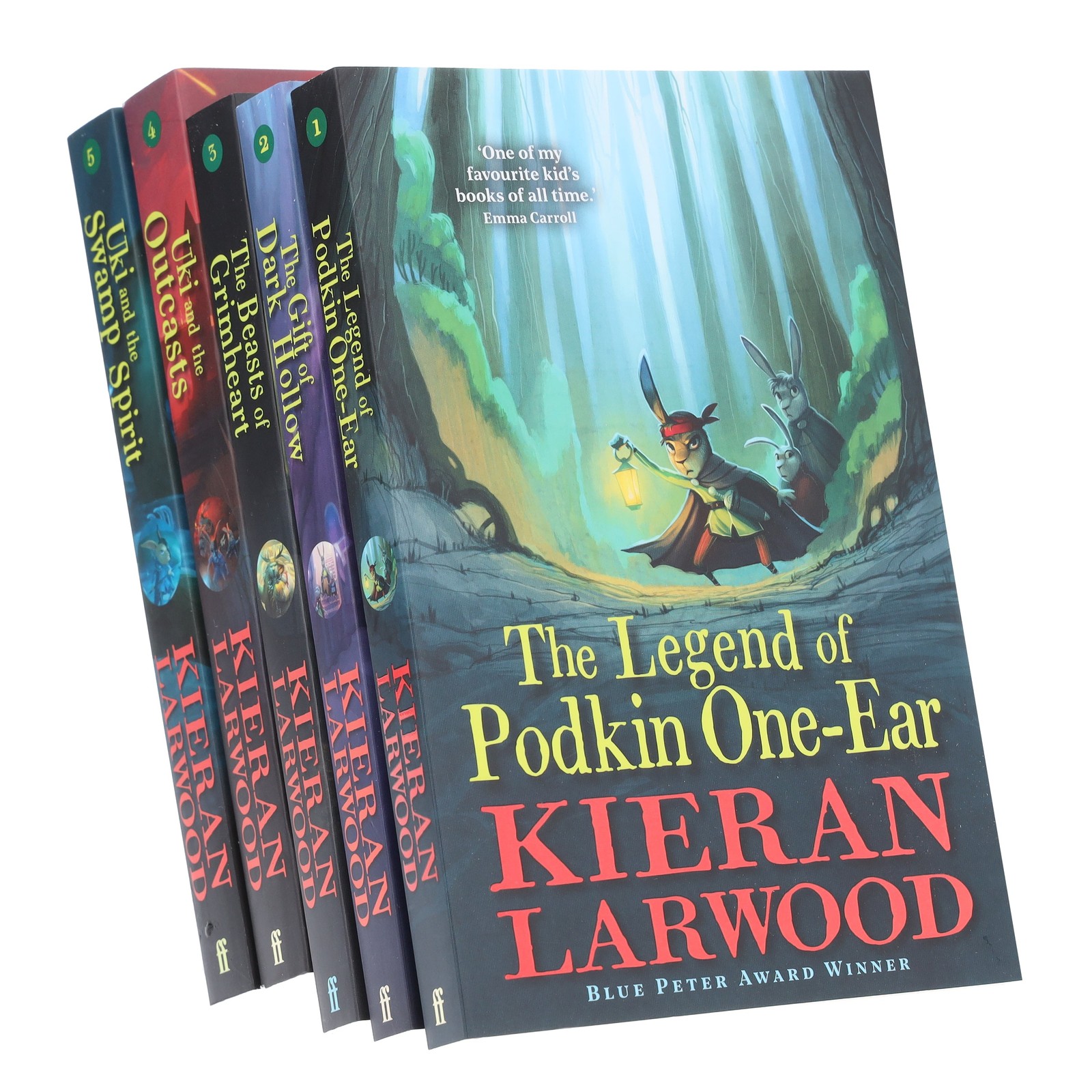 Five Realms Series 5 Books By Kieran Larwood  - Ages 9-14 - Paperback