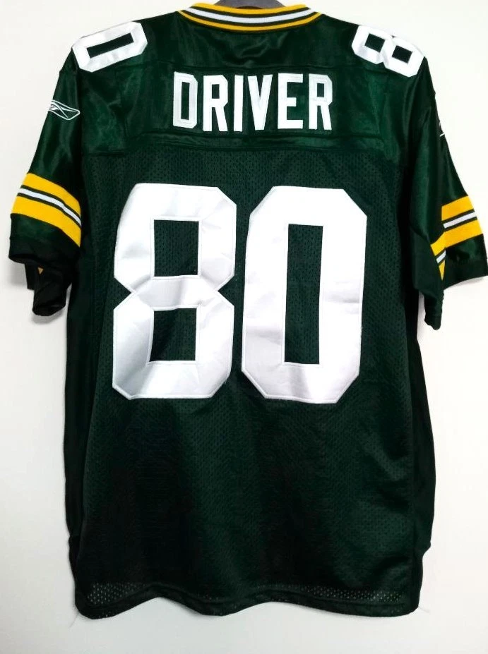 JERSEY GREEN BAY PACKERS: SUPERBOWL-DRIVER #80 - TALLA 48 - REEBOK ONFIELD - COSIDO Foto 3 de 4