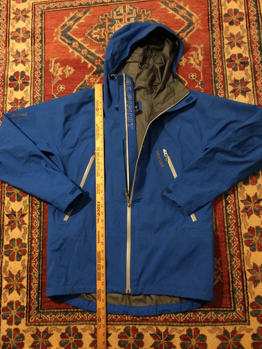 Marmot Alpinist Jacket GORE-TEX® Pro Shell size L Blue | eBay