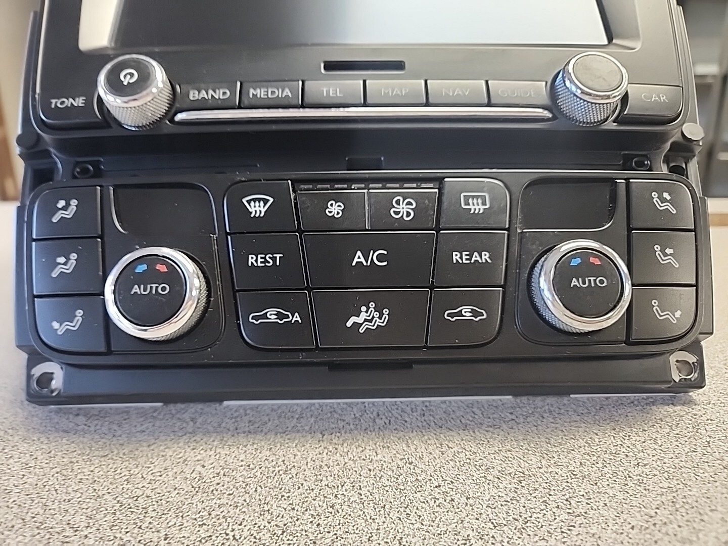 2013 Bentley Continental GT Flying Spur Audio Equipment Radio HeadUnit3W0035017C