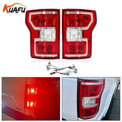 Tail Light Fit For Ford F150 2018 2019 2020 Pickup LH RH Side Rear Lamp W/Bulb - Foto 2