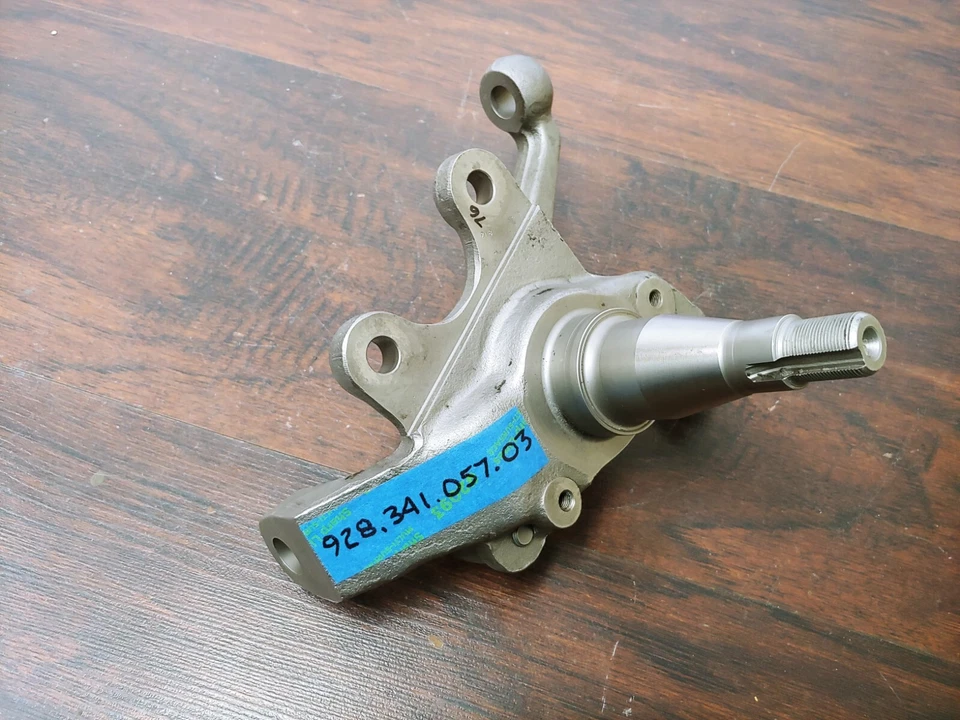 VERY NICE USED ORIGINAL GENUINE PORSCHE 928 LEFT FRONT STEERING HUB SPINDLE #2 - Image 4 of 4