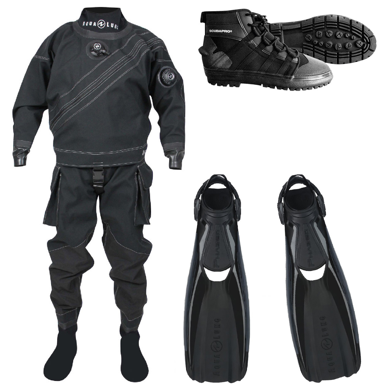 LO3 Aqualalong DRYSUIT ALASKAN ROCK BOT SCUBARO afmeting S FINS PHAZER LO3 Aqualalong DRYSUIT ALASKAN ROCK BOT SCUBARO afmeting S FINS PHAZER