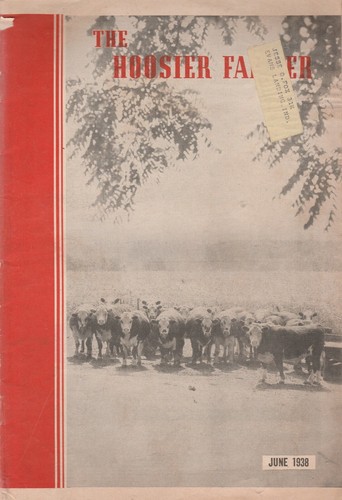 THE HOOSIER FARMER, JUNE 1938 ISSUE - 第 1/2 張圖片