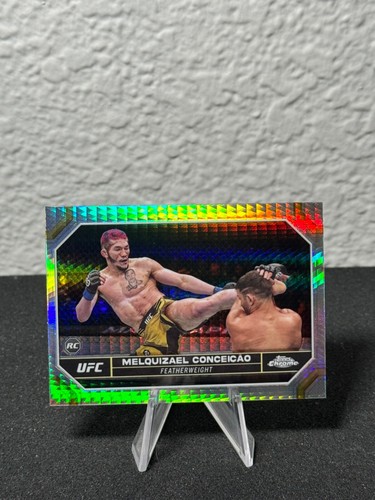 Réfracteur à prisme base UFC chromé 2024 Topps 1 - 200 - COMPLÉTEZ VOTRE SET - PYC - Photo 124/237