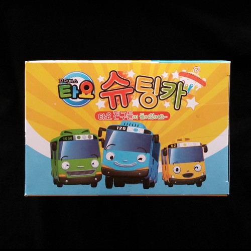 Tayo the little Bus Shooting Cars Tayo Rogi Rani 3pcs Garage launcher Toy set - Picture 6 of 9