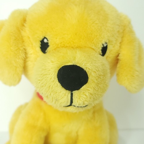 Kohls Cares Biscuit Puppy Dog Plush 2018 Yellow Red Collar 10" Stuffed Animal - Picture 2 of 6