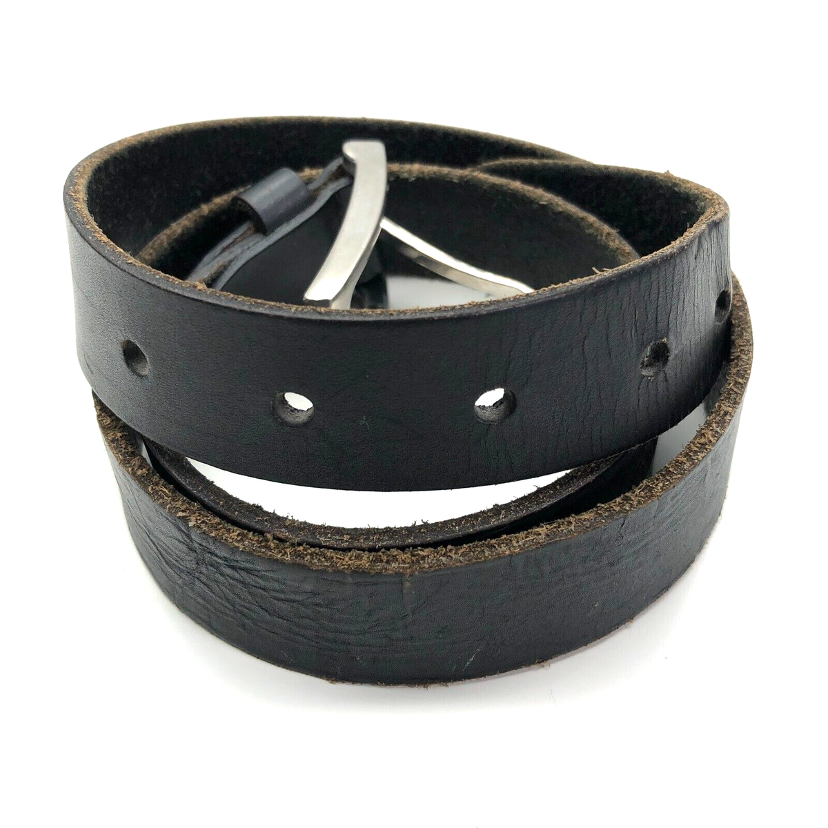 PHIGVEL Hickok Belt BLACK × SILVER 32 PhigvelHickokBeltBlack_Silver-
