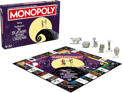 Winning Moves - Monopoly - NIGHTMARE BEFORE CHRISTMAS