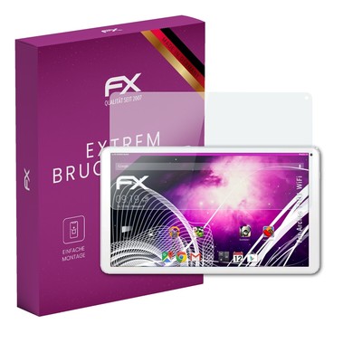 atFoliX Glasfolie für Archos T101 WiFi Displayfolie 9H Schutzpanzer