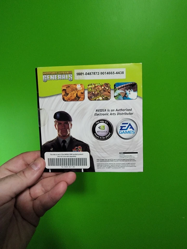 Command and Conquer: Generals - 2-Disc PC Game 2003 Nvidia Bundle Sealed - Image 2 of 2