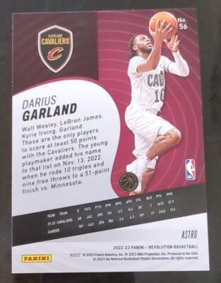 🏀2022-23 Darius Garland Panini Revolution 56 Astro Parallel