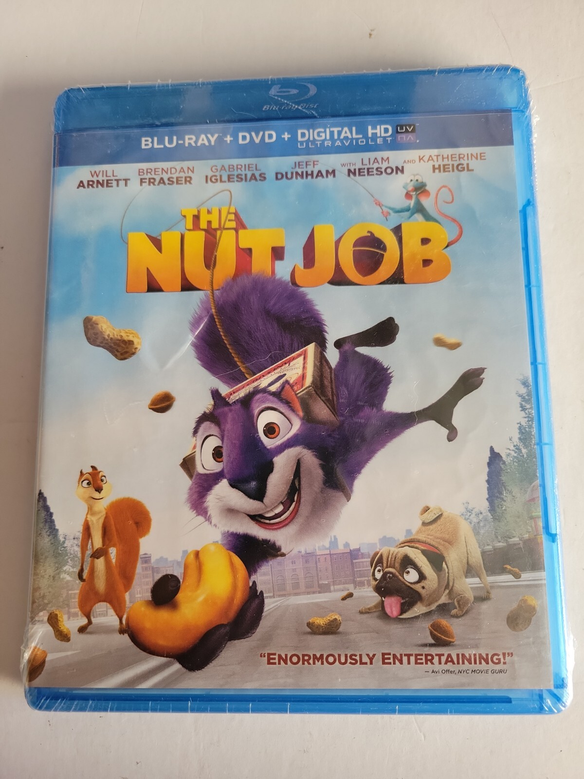 The Nut Job (Bluray/DVD, 2014, 2Disc Set, Includes Digital Copy