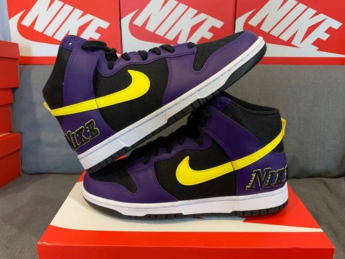 nike dunk emb lakers