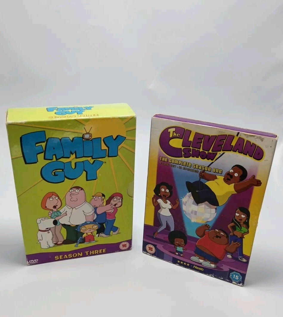 Family Guy - Complete Season 3 DVD The Cleveland Show - Complete Season 1 Bundle