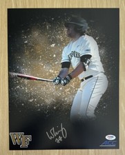 WILL CRAIG WAKE FOREST DEMON DEACONS PITTSBURGH PIRATES 11X14 PHOTO PSA/DNA