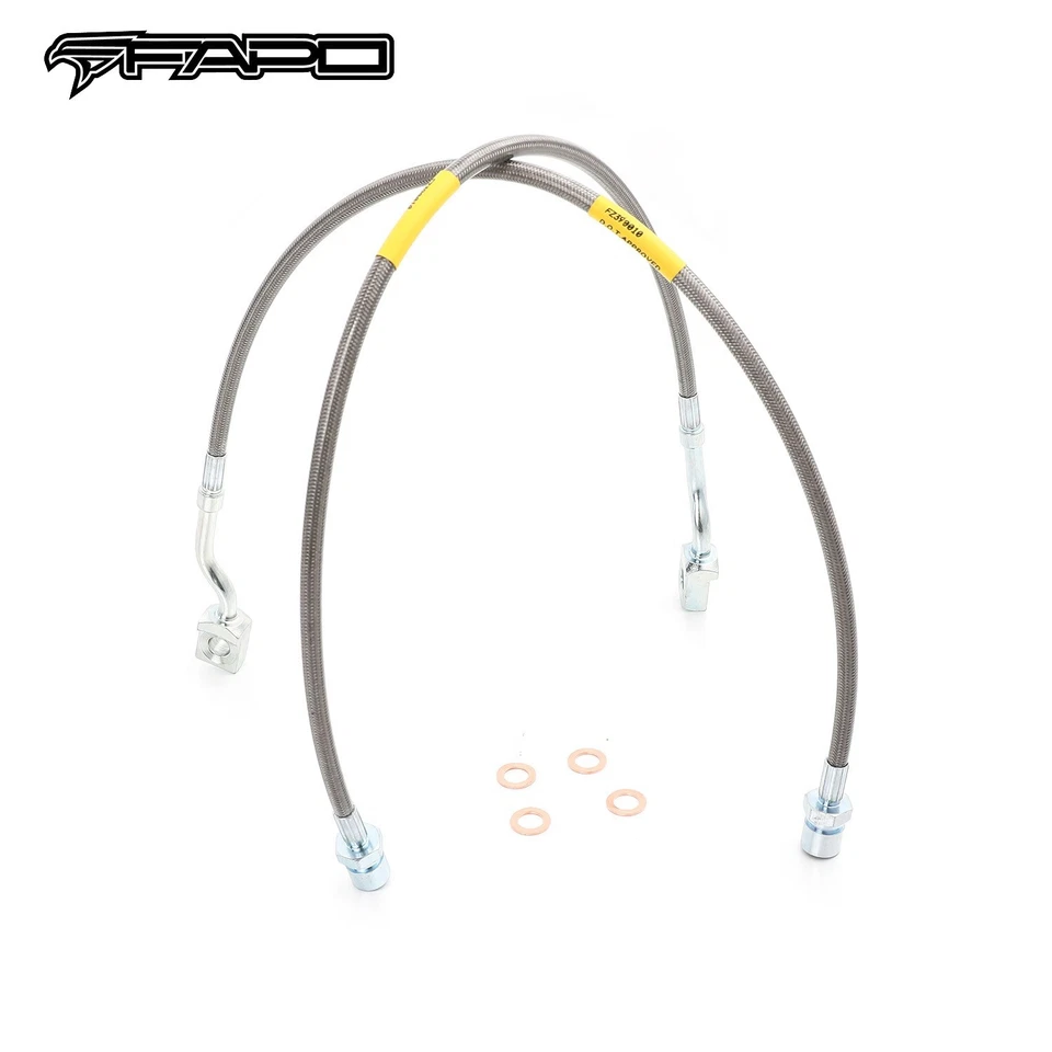 Удлиненные тормозные магистрали FAPO передние подъемные 5-7,5 дюйма для GMC Sierra 1500 2007-2018 - Изображение 2 из 4
